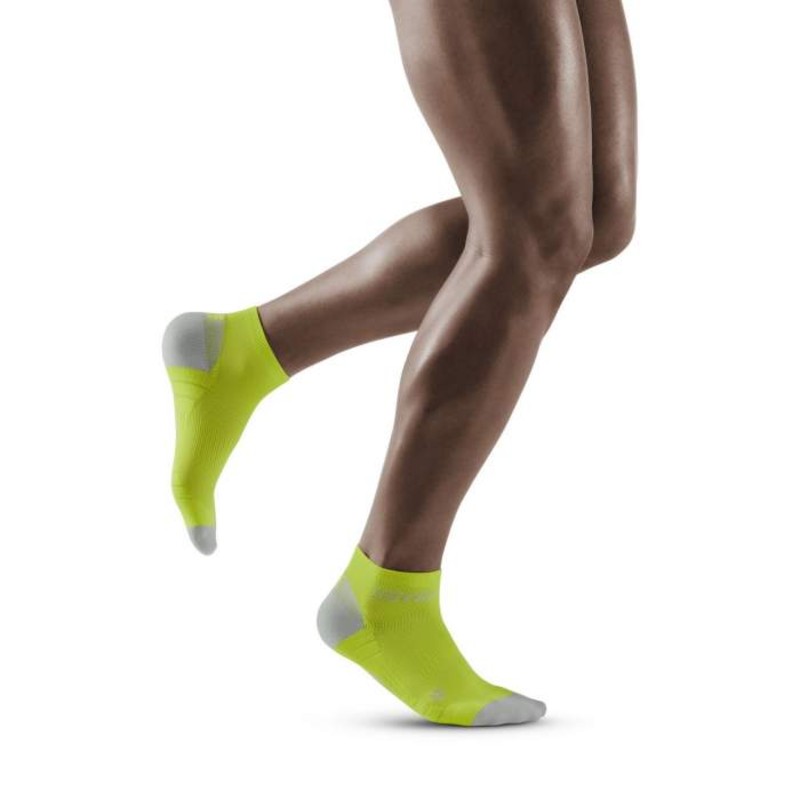 CEP Men's Lime 3.0 Low Cut Compression Health and Care